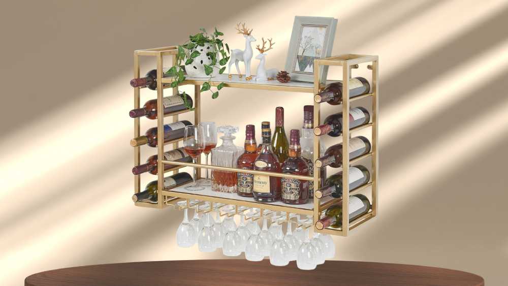 Wine Rack Home Storage Organizer