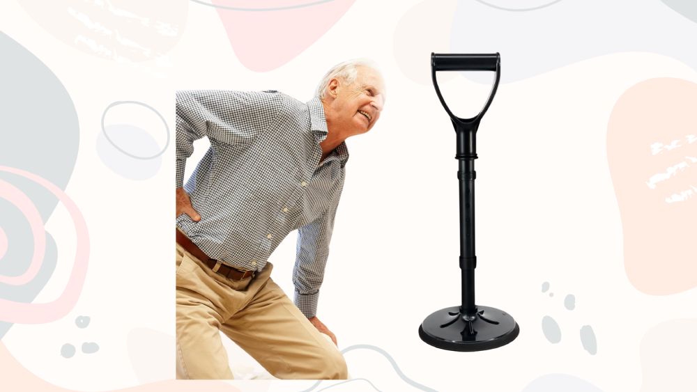 Adjustable standing aid device