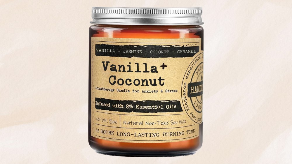 Vanilla Candles infused with Essential Oils