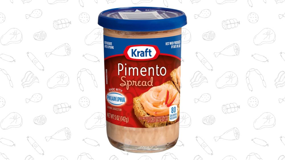 Kraft Cheese Spread, Pimento, 5 Ounce