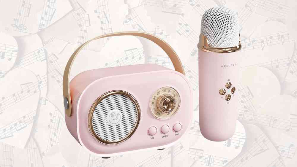Pink Karaoke Machine