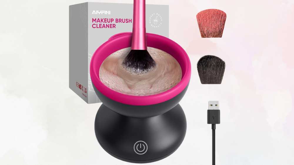 Electric Makeup Brush Cleaner Machine