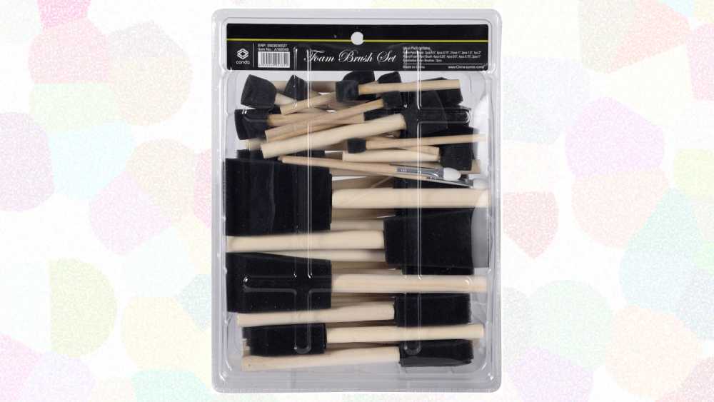 Foam Brush Set