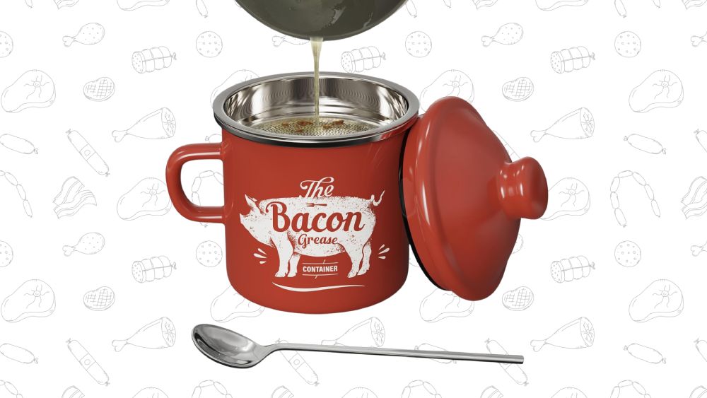 Bacon Grease Container