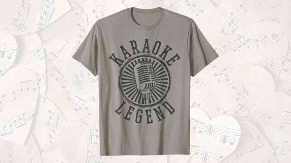 Karaoke Shirt Karaoke Legend