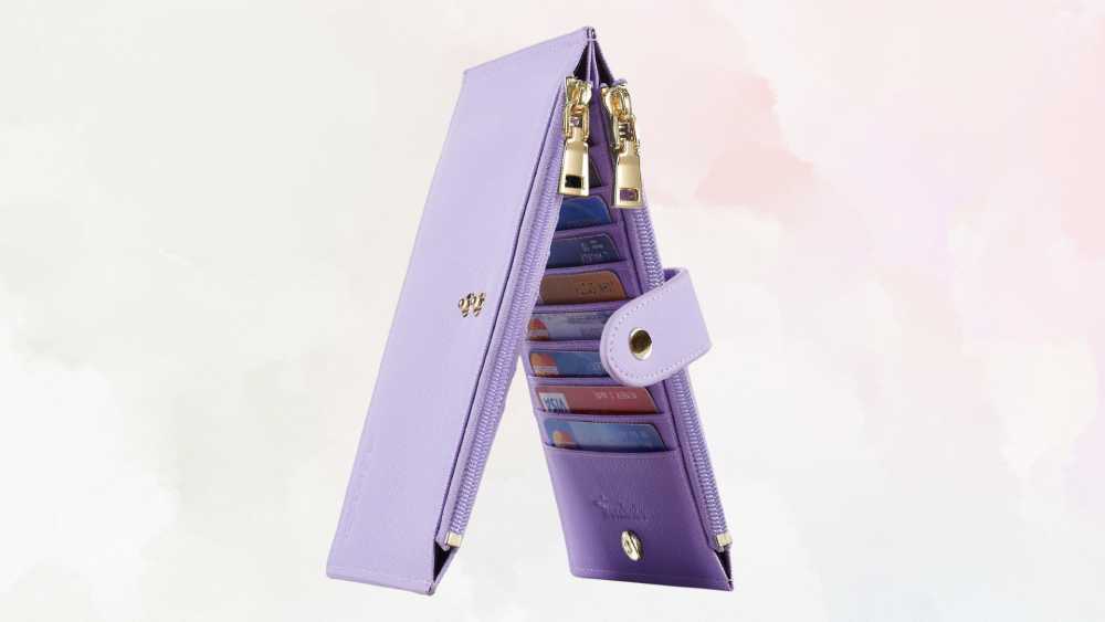 RFID Wallet Purple