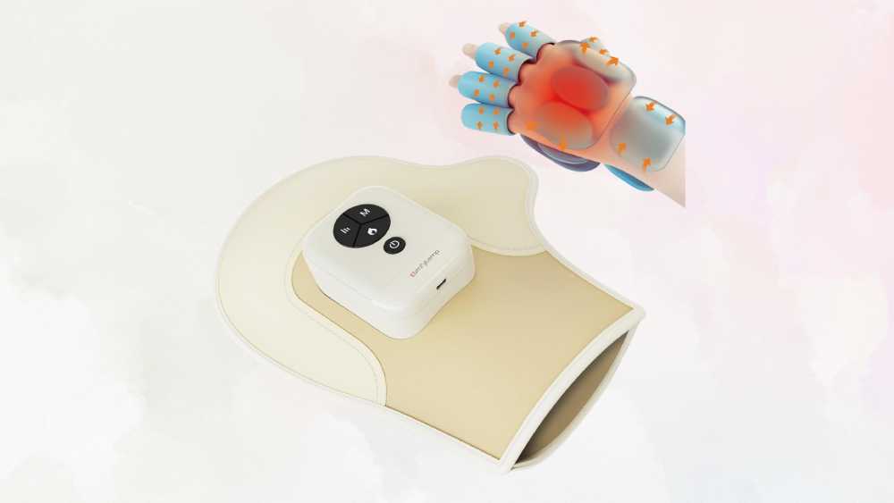 Hand Massager with Heat and Compression