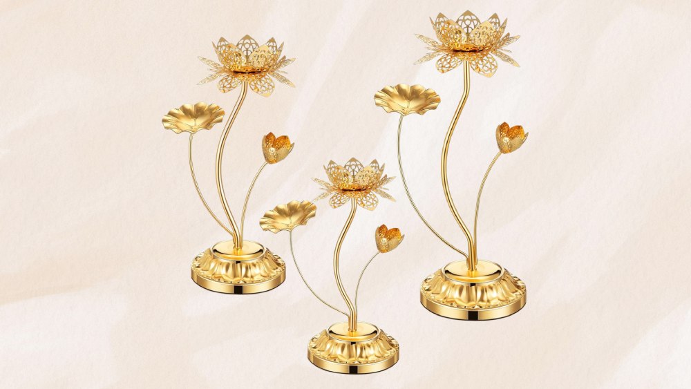Metal Lotus-Shaped Taper