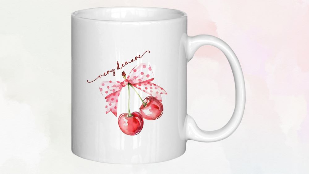 Pink Ceramic Coffee Mug