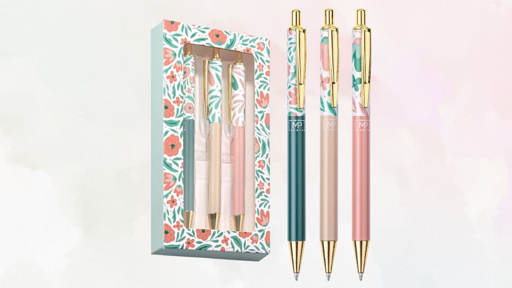 Luxury Floral Pen Set