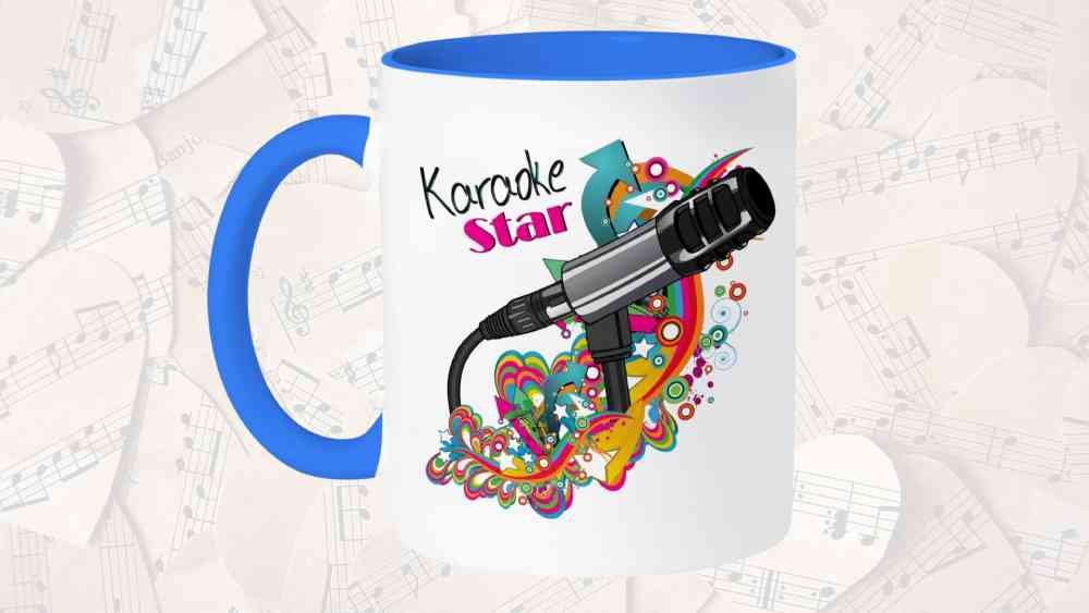 Karaoke Star Mug Gift Ideas for the Karaoke Star