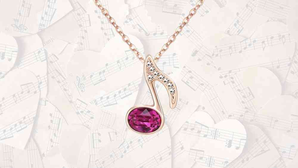 Note Necklace Gift Ideas for the Karaoke Star