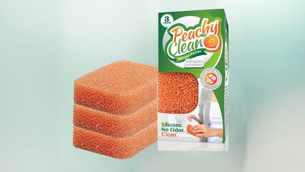 Silicone Dish Sponge Scrubbers Gift Ideas for Clean Freaks