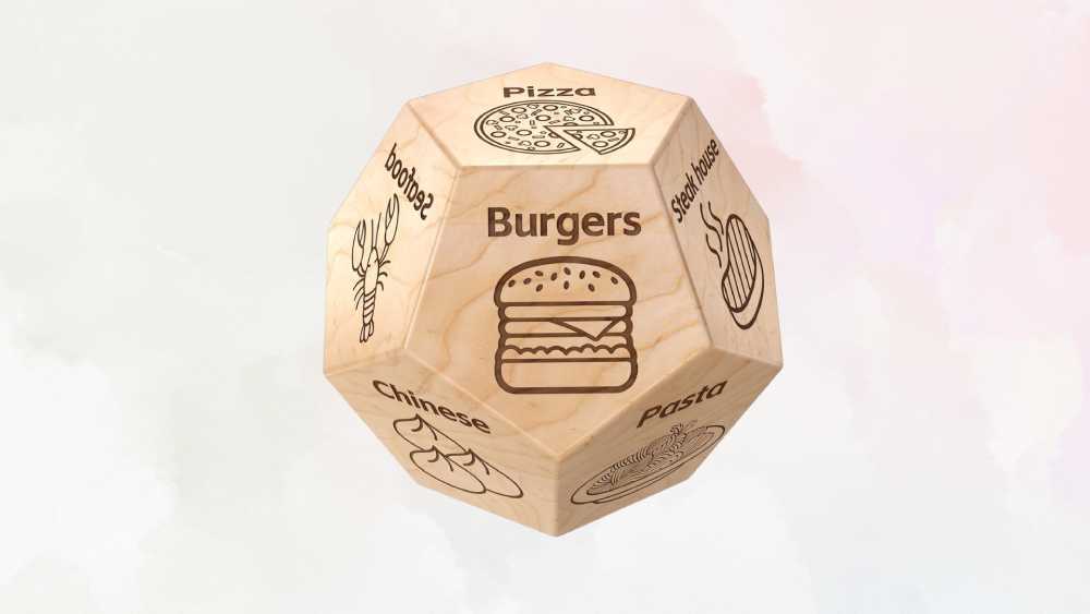 Date night with these Food Dice