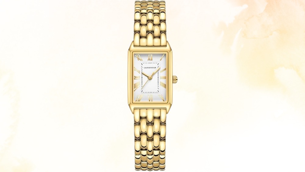Gold vintage-inspired women's watch