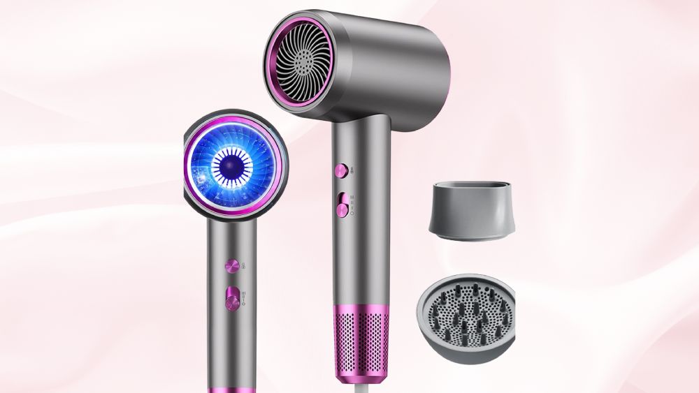 Compact powerful hair dryer