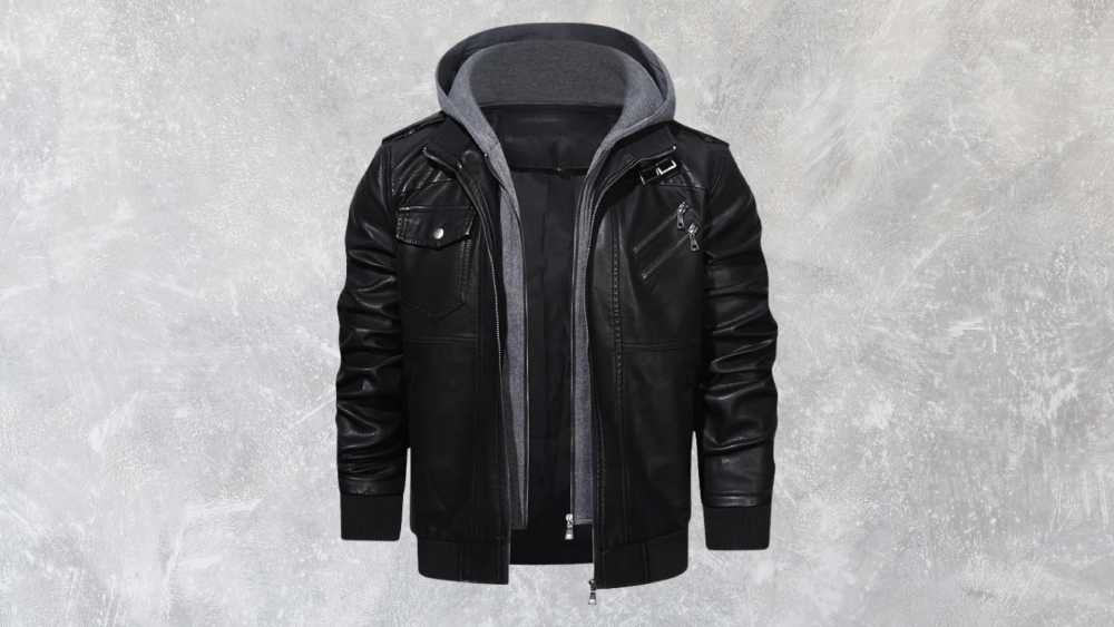 Men’s casual stand collar jacket