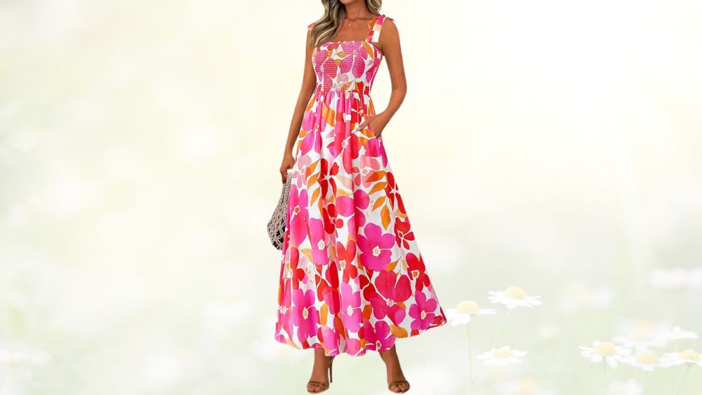 Strap A-Line Long Sundress