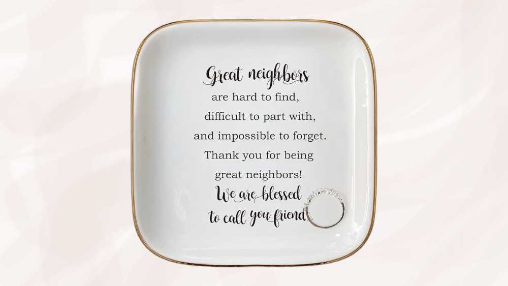 Elegant ring dish jewelry tray