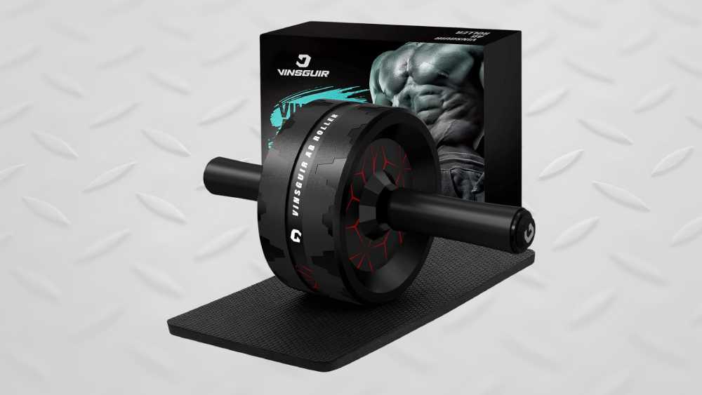 Ab roller wheel for core strengthening
