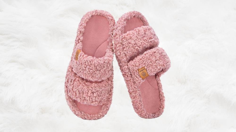 Comfy and Fuzzy Open-Toe Slippers