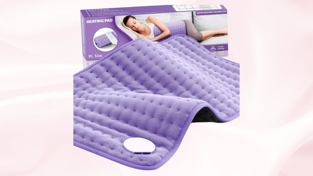 Soothing therapeutic heating pad
