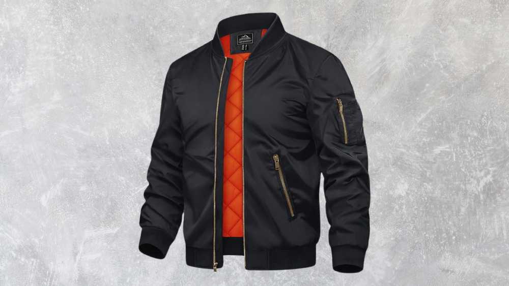 Warm and stylish bomber jacket