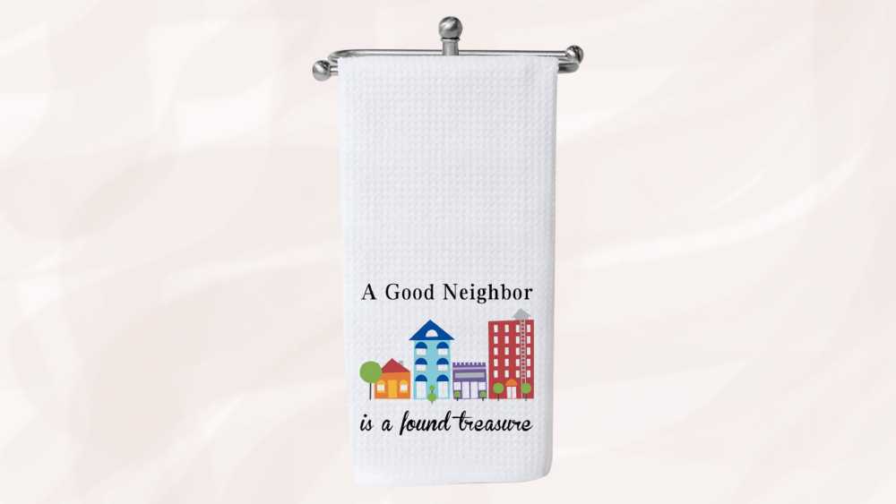 heartfelt kitchen towel