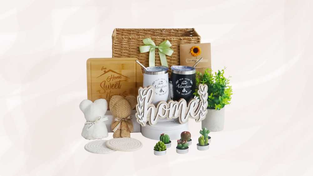 Housewarming gift basket