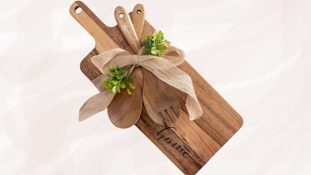 Wooden Cutting Boards Gift Set