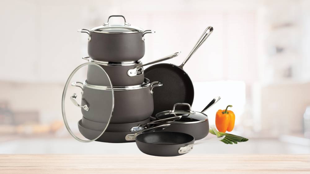 HA1 Hard Anodized Nonstick Cookware Set