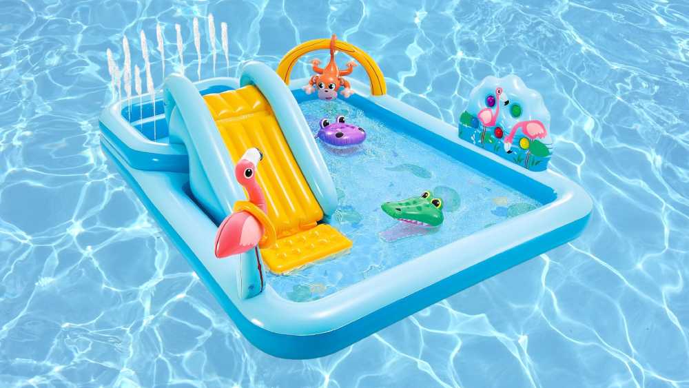 Inflatable Water Slide & Kids Pool