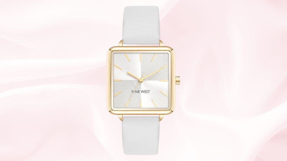 Elegant Nine West women's strap watch