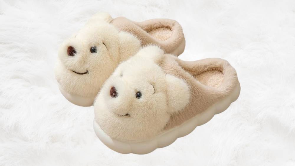 Women's Cute Animal Bear Slippers
