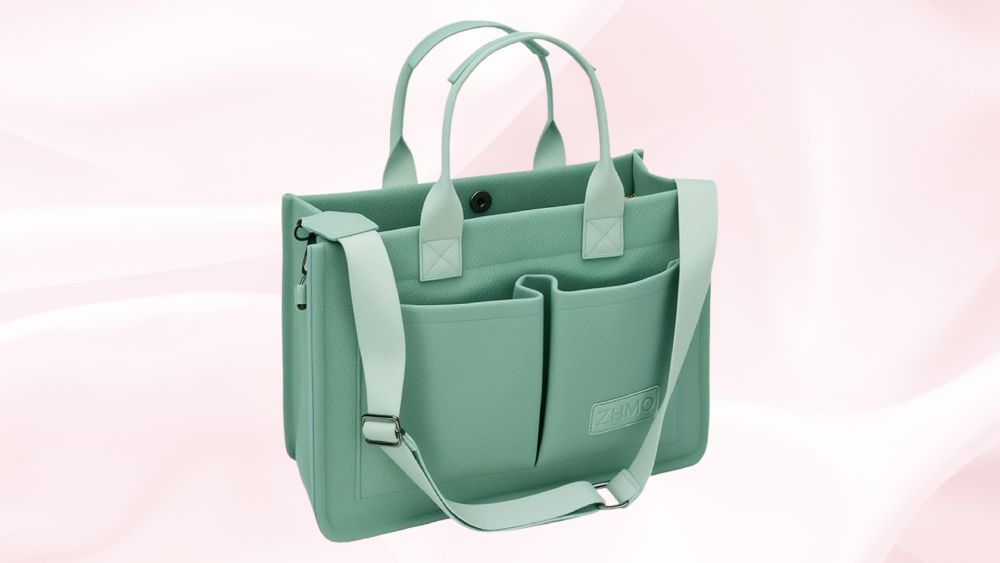 Stylish spacious everyday tote bag