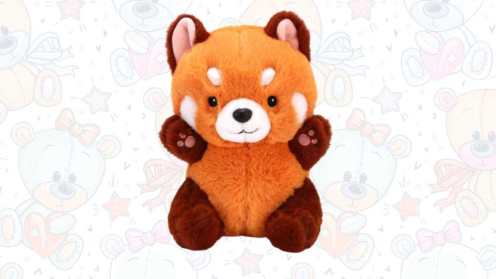 Cute Red Panda Plush Toy