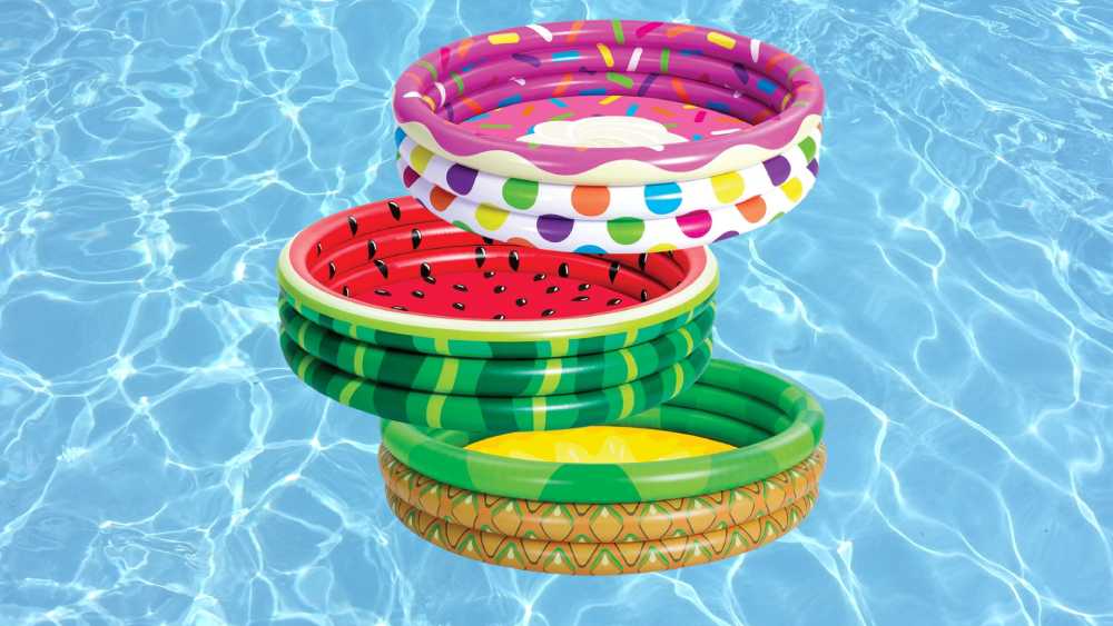 Inflatable kiddie pools