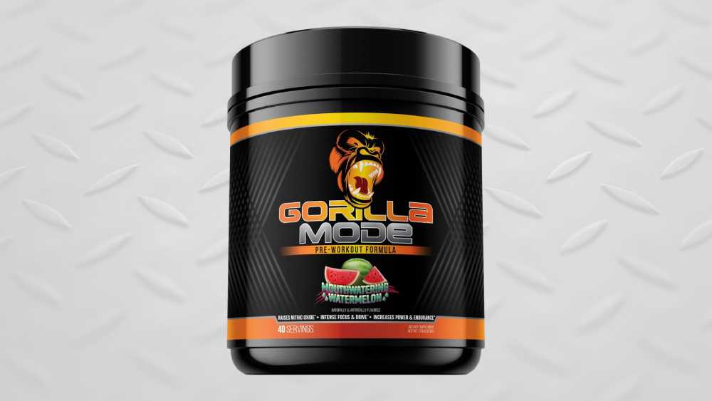 Gorilla Mind pre-workout for energy boost