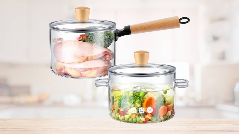 53 oz 2 Glass Pots