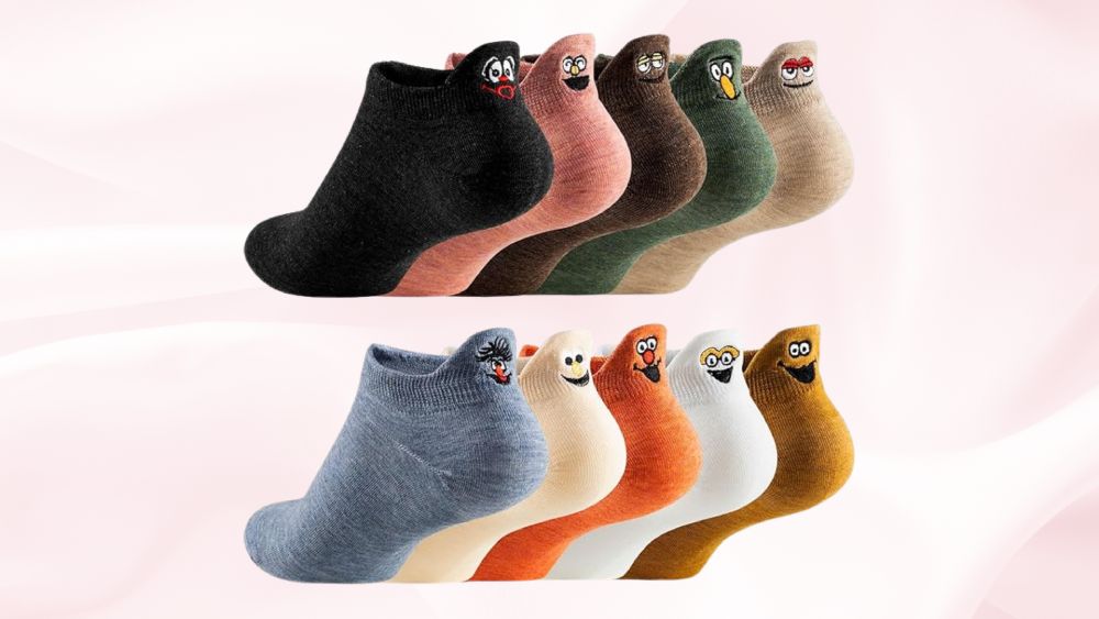 Soft colorful cute sock