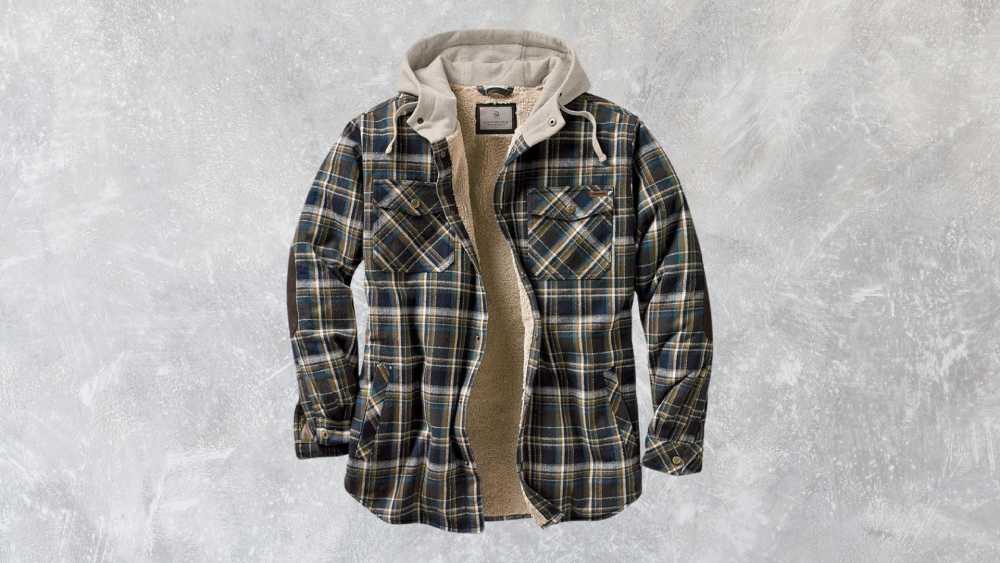 Men's Camp Night Shirt Jacket