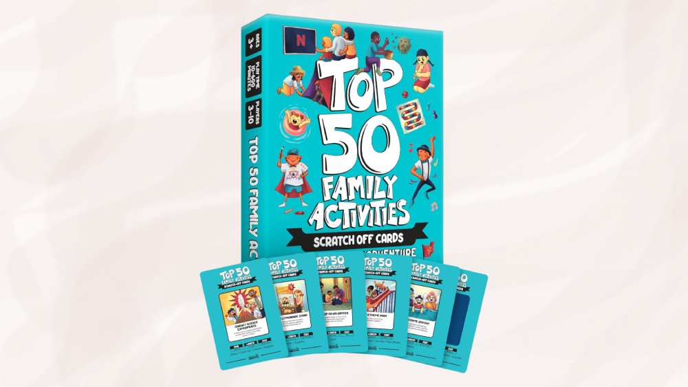 Family Activities scratch-off adventure set