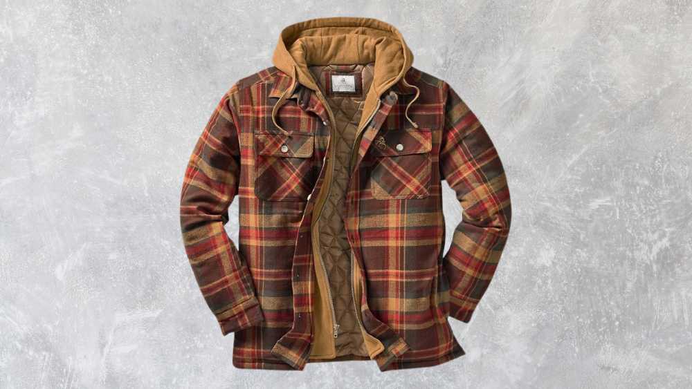 Men's Maplewood Hooded Shirt Jacket