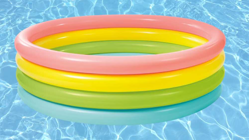 Sunset Glow Inflatable Pool