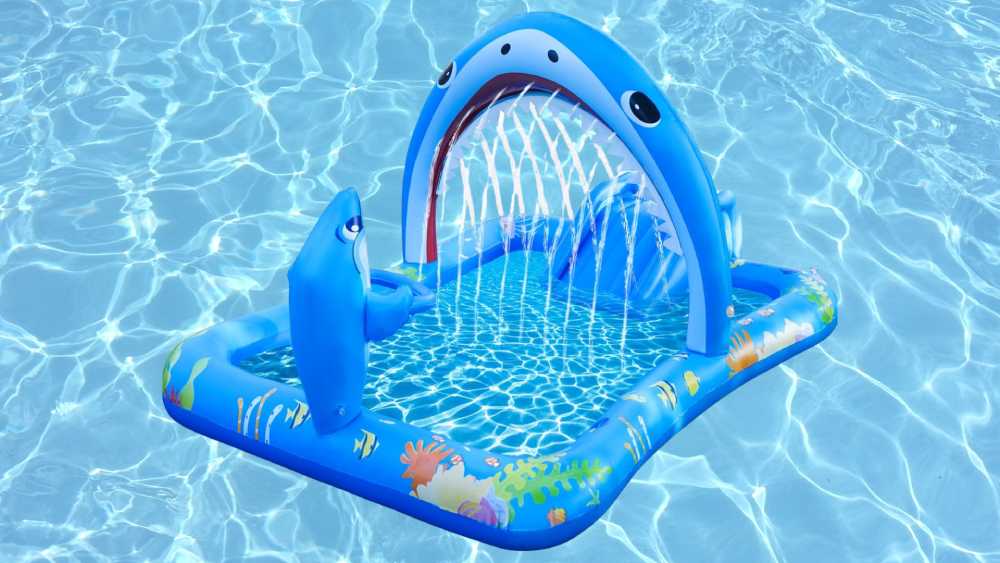 Inflatable Kiddie Pool Play Center