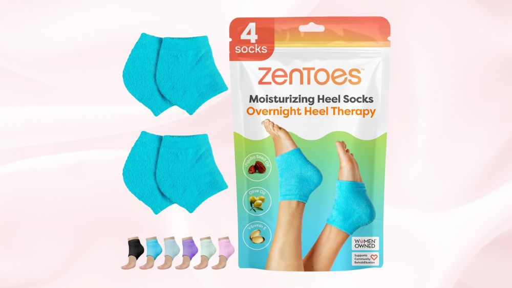 Hydrating soft moisturizing socks