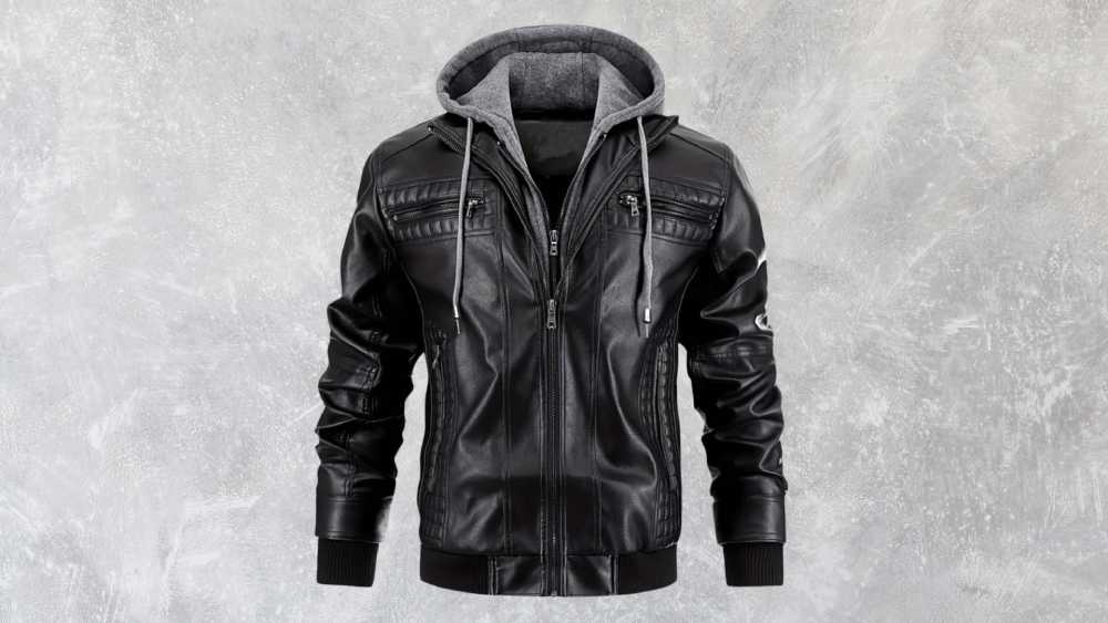 Men's vintage motorcycle jacket
