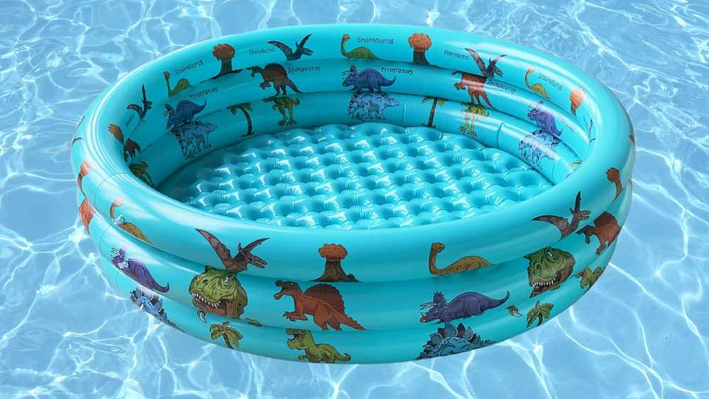 Dinosaur Inflatable Kiddie Pool