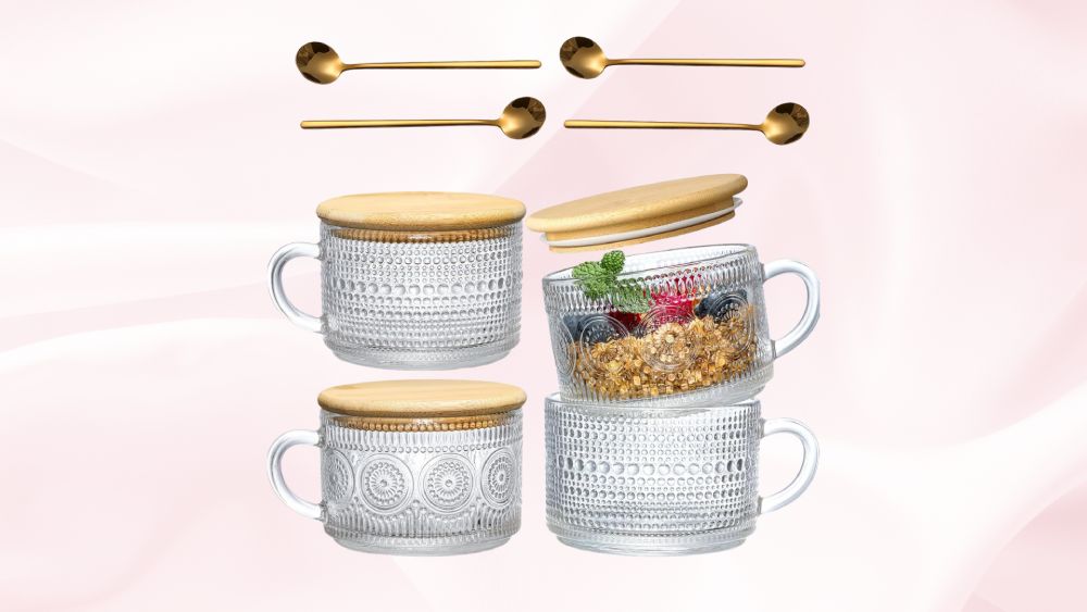 Charming ceramic vintage coffee mugs