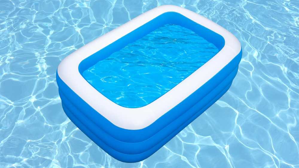 Inflatable kiddie pool